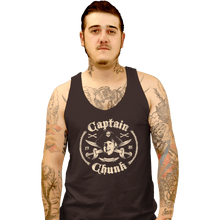 Load image into Gallery viewer, Shirts Tank Top, Unisex / Small / Black Captain Chunk
