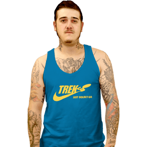Shirts Tank Top, Unisex / Small / Sapphire Trek Athletics