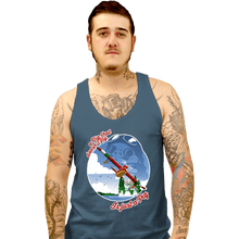 Load image into Gallery viewer, Shirts Tank Top, Unisex / Small / Indigo Blue A Pig That Doesn't Fly