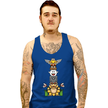 Load image into Gallery viewer, Secret_Shirts Tank Top, Unisex / Small / Royal Blue Totem Of Terror