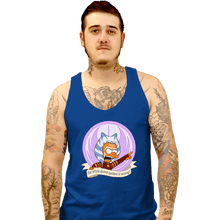 Load image into Gallery viewer, Daily_Deal_Shirts Tank Top, Unisex / Small / Royal Blue Angry Padawan