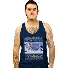 Load image into Gallery viewer, Shirts Tank Top, Unisex / Small / Navy Cuddly As A Cactus
