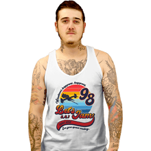 Load image into Gallery viewer, Shirts Tank Top, Unisex / Small / White Retro Let's Jam