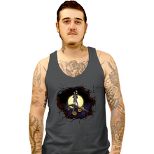 Load image into Gallery viewer, Secret_Shirts Tank Top, Unisex / Small / Charcoal Nightmare Through The Wall
