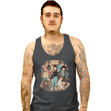 Load image into Gallery viewer, Shirts Tank Top, Unisex / Small / Charcoal Stranger Anime
