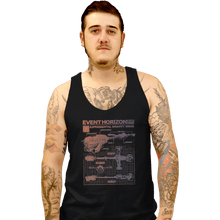 Load image into Gallery viewer, Shirts Tank Top, Unisex / Small / Black Event Horizon Specs

