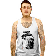 Load image into Gallery viewer, Daily_Deal_Shirts Tank Top, Unisex / Small / White Major Vs Tank Sumi-e