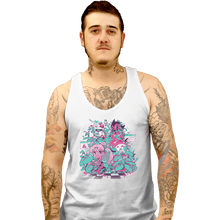 Load image into Gallery viewer, Shirts Tank Top, Unisex / Small / White A N I M E W A V E