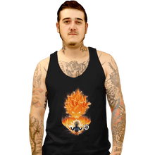 Load image into Gallery viewer, Shirts Tank Top, Unisex / Small / Black The Angry Super Saiyan