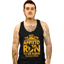Load image into Gallery viewer, Shirts Tank Top, Unisex / Small / Black Naruto Run For Aliens