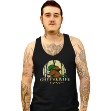Load image into Gallery viewer, Shirts Tank Top, Unisex / Small / Black Chef's Knife