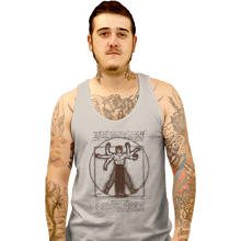 Load image into Gallery viewer, Daily_Deal_Shirts Tank Top, Unisex / Small / White Vitruvian Dragon