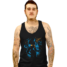 Load image into Gallery viewer, Daily_Deal_Shirts Tank Top, Unisex / Small / Black Swimming Bird
