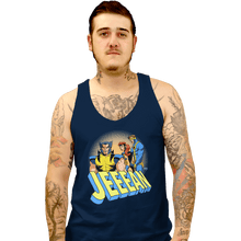 Load image into Gallery viewer, Shirts Tank Top, Unisex / Small / Navy Distracted Jeeean