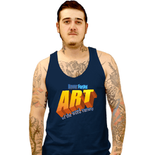 Load image into Gallery viewer, Secret_Shirts Tank Top, Unisex / Small / Navy Word Art