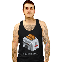 Load image into Gallery viewer, Daily_Deal_Shirts Tank Top, Unisex / Small / Black Frakking Toaster