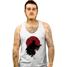 Load image into Gallery viewer, Shirts Tank Top, Unisex / Small / White Darth Samurai