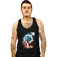 Load image into Gallery viewer, Shirts Tank Top, Unisex / Small / Black Mars Storm