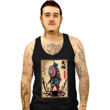 Load image into Gallery viewer, Daily_Deal_Shirts Tank Top, Unisex / Small / Black Captain Samurai