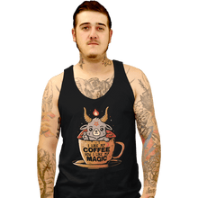 Load image into Gallery viewer, Secret_Shirts Tank Top, Unisex / Small / Black Black Coffee Cup