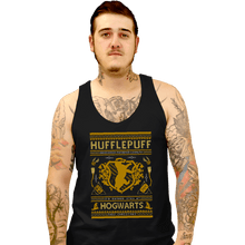 Load image into Gallery viewer, Shirts Tank Top, Unisex / Small / Black Hufflepuff Sweater