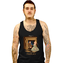 Load image into Gallery viewer, Shirts Tank Top, Unisex / Small / Black The Girl In The Fireplace
