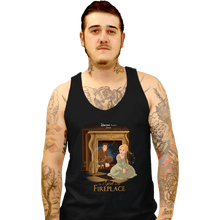 Load image into Gallery viewer, Shirts Tank Top, Unisex / Small / Black The Girl In The Fireplace