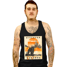 Load image into Gallery viewer, Secret_Shirts Tank Top, Unisex / Small / Black Wakanda Vacation
