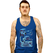 Load image into Gallery viewer, Shirts Tank Top, Unisex / Small / Royal Blue Green Hill Zone