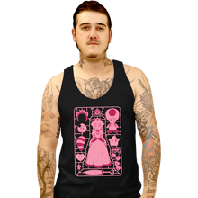 Load image into Gallery viewer, Daily_Deal_Shirts Tank Top, Unisex / Small / Black Princess Peach Model Sprue