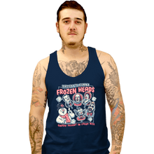 Load image into Gallery viewer, Daily_Deal_Shirts Tank Top, Unisex / Small / Navy Frozen Heads