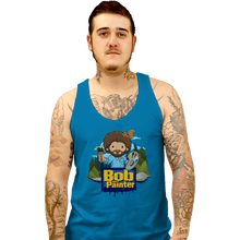 Load image into Gallery viewer, Shirts Tank Top, Unisex / Small / Sapphire Bob The Painter