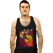 Load image into Gallery viewer, Secret_Shirts Tank Top, Unisex / Small / Black Attack On Bowser!
