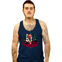 Load image into Gallery viewer, Daily_Deal_Shirts Tank Top, Unisex / Small / Navy Joy To The Galaxy
