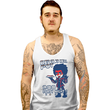 Load image into Gallery viewer, Shirts Tank Top, Unisex / Small / White Devil Hell Pot