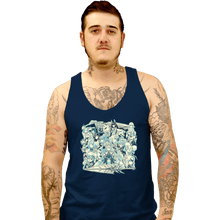Load image into Gallery viewer, Shirts Tank Top, Unisex / Small / Navy Blade Resonance
