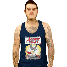 Load image into Gallery viewer, Shirts Tank Top, Unisex / Small / Navy Action Toast