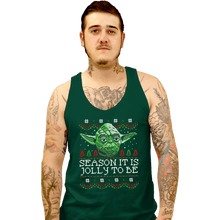 Load image into Gallery viewer, Secret_Shirts Tank Top, Unisex / Small / Black Season Jolly