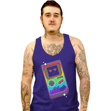 Load image into Gallery viewer, Shirts Tank Top, Unisex / Small / Violet Gaymer Player II