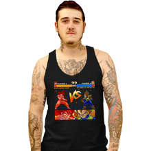 Load image into Gallery viewer, Shirts Tank Top, Unisex / Small / Black Goku VS Vegeta Alternate Version