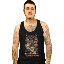 Load image into Gallery viewer, Daily_Deal_Shirts Tank Top, Unisex / Small / Black Dungeons &amp; Waka Waka
