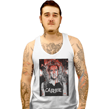 Load image into Gallery viewer, Shirts Tank Top, Unisex / Small / White Carrie
