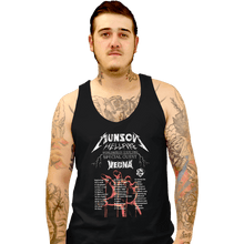 Load image into Gallery viewer, Shirts Tank Top, Unisex / Small / Black Munson World Tour