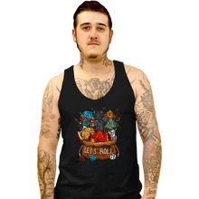 Load image into Gallery viewer, Daily_Deal_Shirts Tank Top, Unisex / Small / Black Let&#39;s Roll
