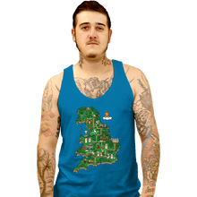 Load image into Gallery viewer, Daily_Deal_Shirts Tank Top, Unisex / Small / Sapphire Super Monty World