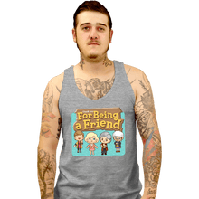 Load image into Gallery viewer, Secret_Shirts Tank Top, Unisex / Small / Sports Grey Thankyou For Being A Friend
