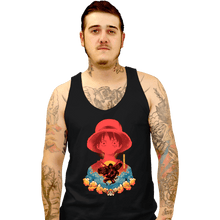 Load image into Gallery viewer, Shirts Tank Top, Unisex / Small / Black Luffy Shadow