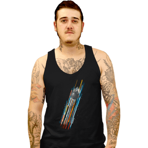Daily_Deal_Shirts Tank Top, Unisex / Small / Black The Falcon