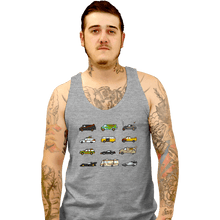 Load image into Gallery viewer, Secret_Shirts Tank Top, Unisex / Small / Sports Grey Iconic Cars & Vans