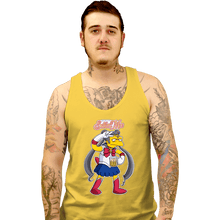 Load image into Gallery viewer, Secret_Shirts Tank Top, Unisex / Small / Gold SailorMoe